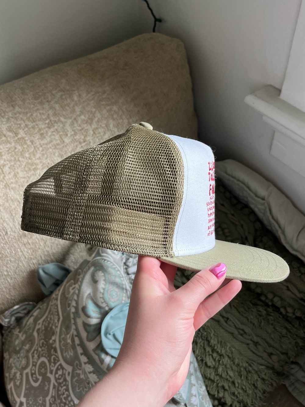 CHNGE Embroidered 'Zero Tolerance' Trucker Hat - Picture 3 of 6